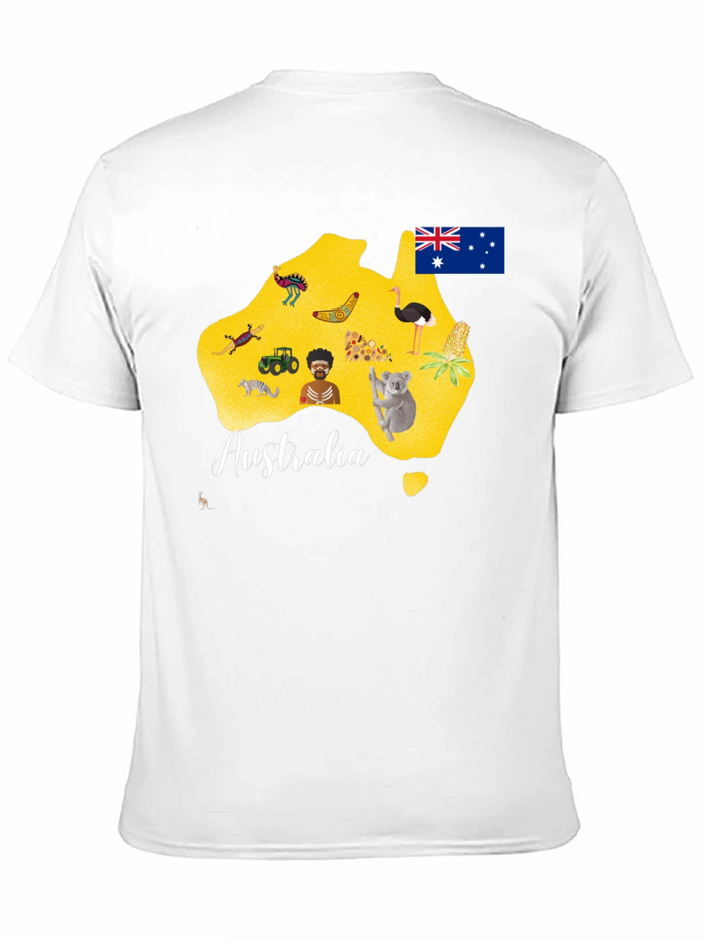 Australia Map T-Shirt