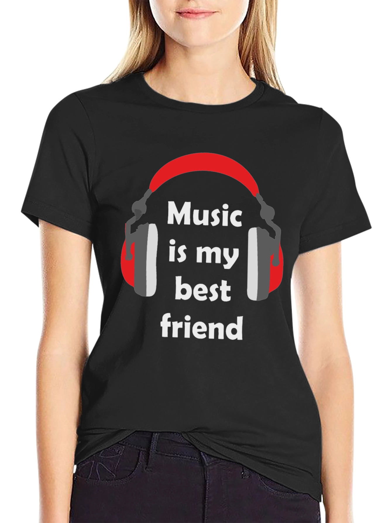 Music is My Best Friend Graphic Tee