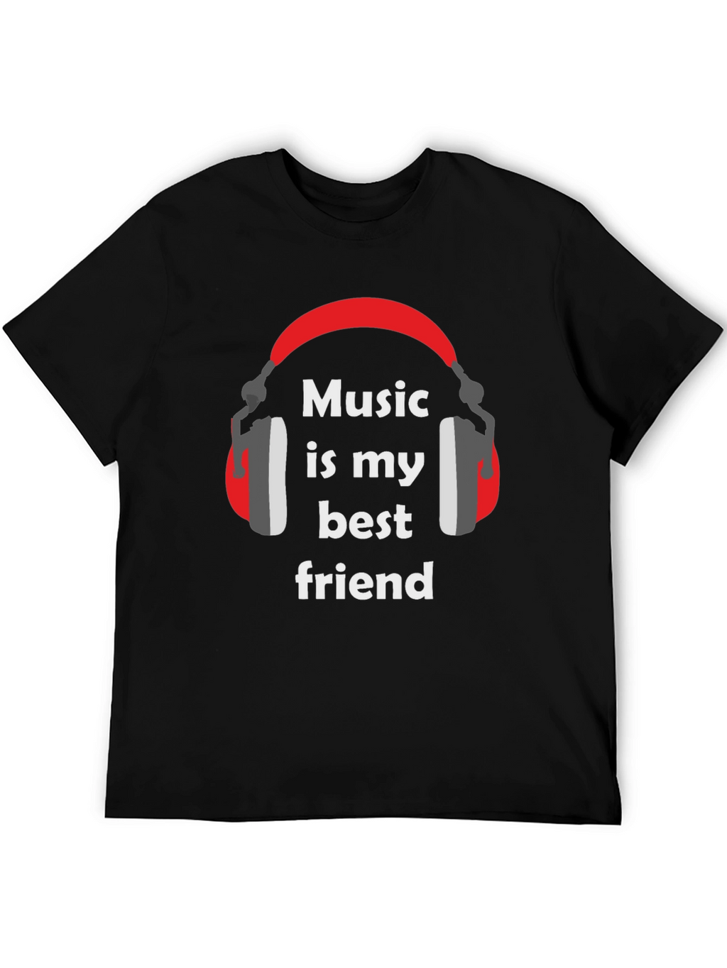 Music is My Best Friend Graphic Tee