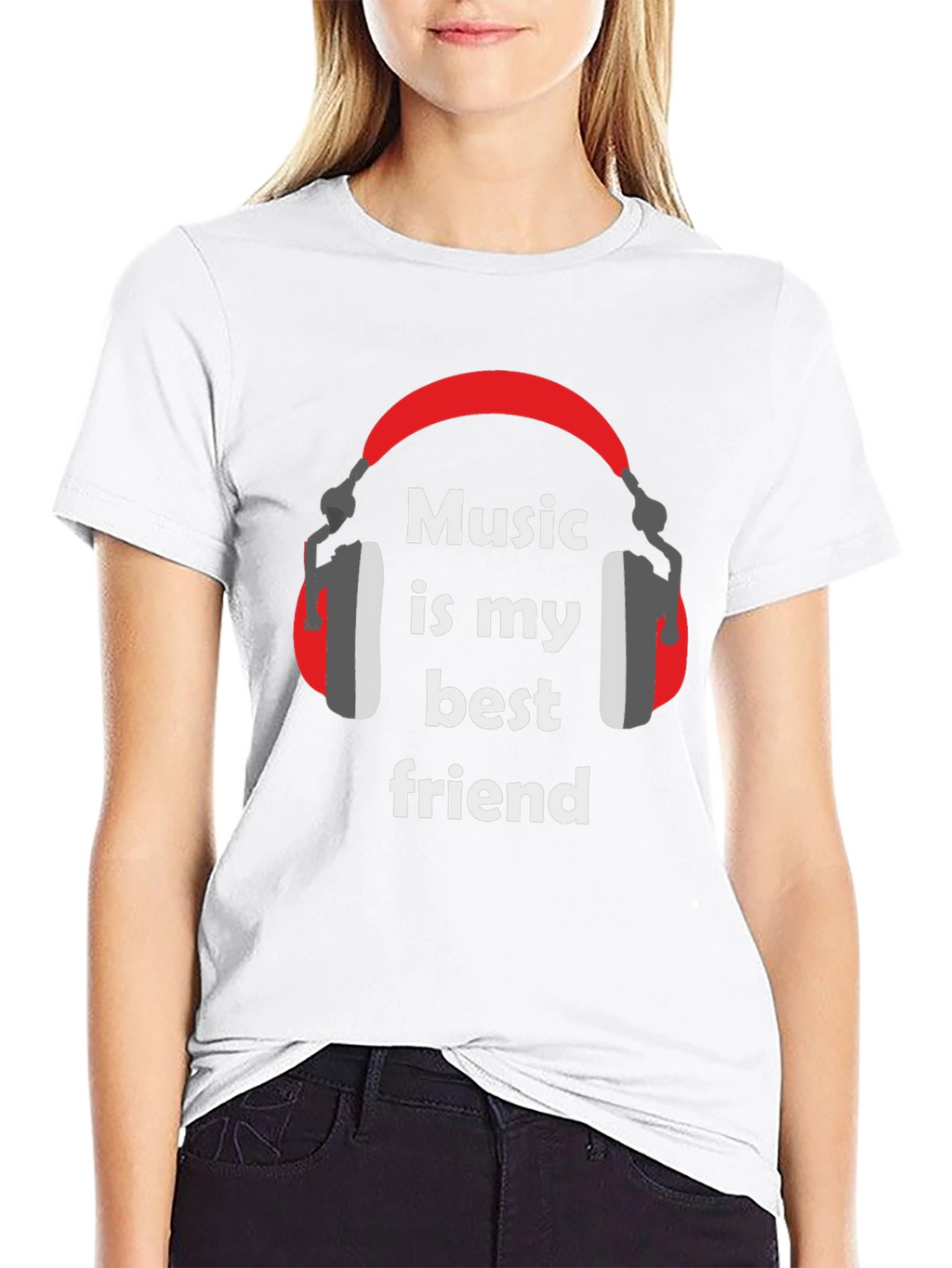 Music is My Best Friend Graphic Tee