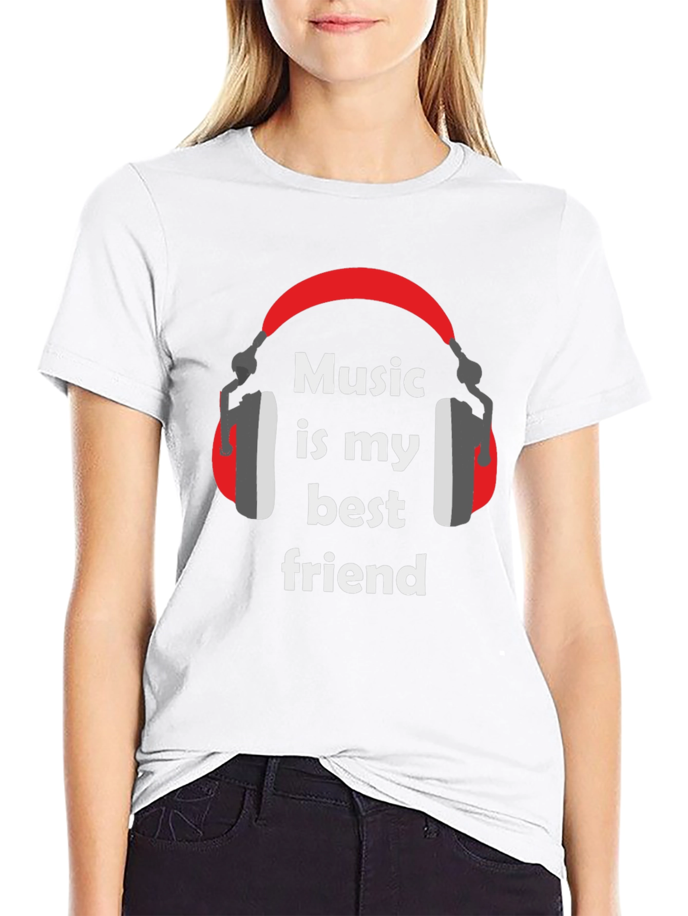 Music is My Best Friend Graphic Tee