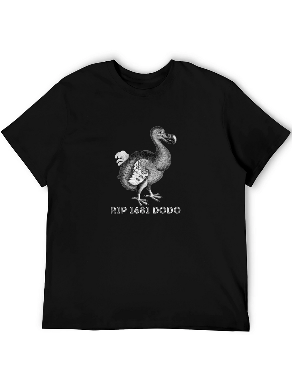 RIP 1681 Dodo Bird Graphic Tee - Black