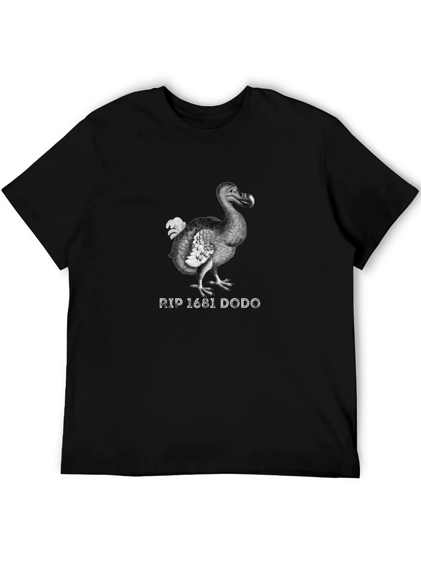 RIP 1681 Dodo Bird Graphic Tee - Black
