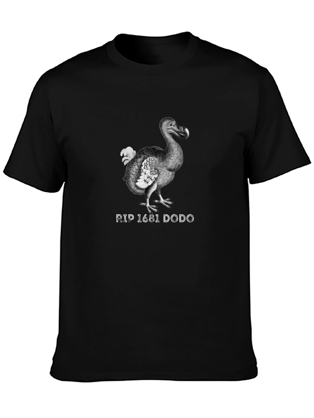RIP 1681 Dodo Bird Graphic Tee - Black