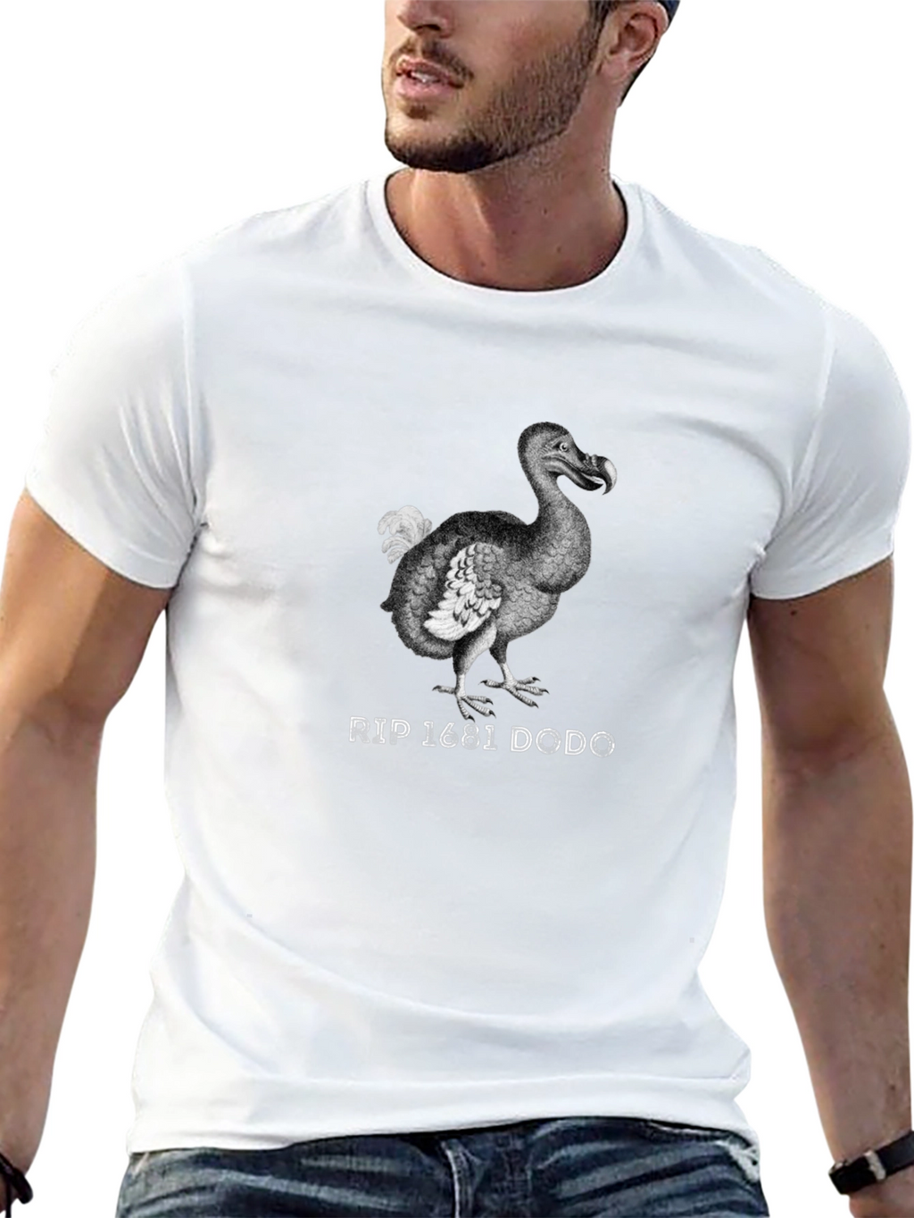RIP 1681 Dodo Bird Graphic Tee - Black
