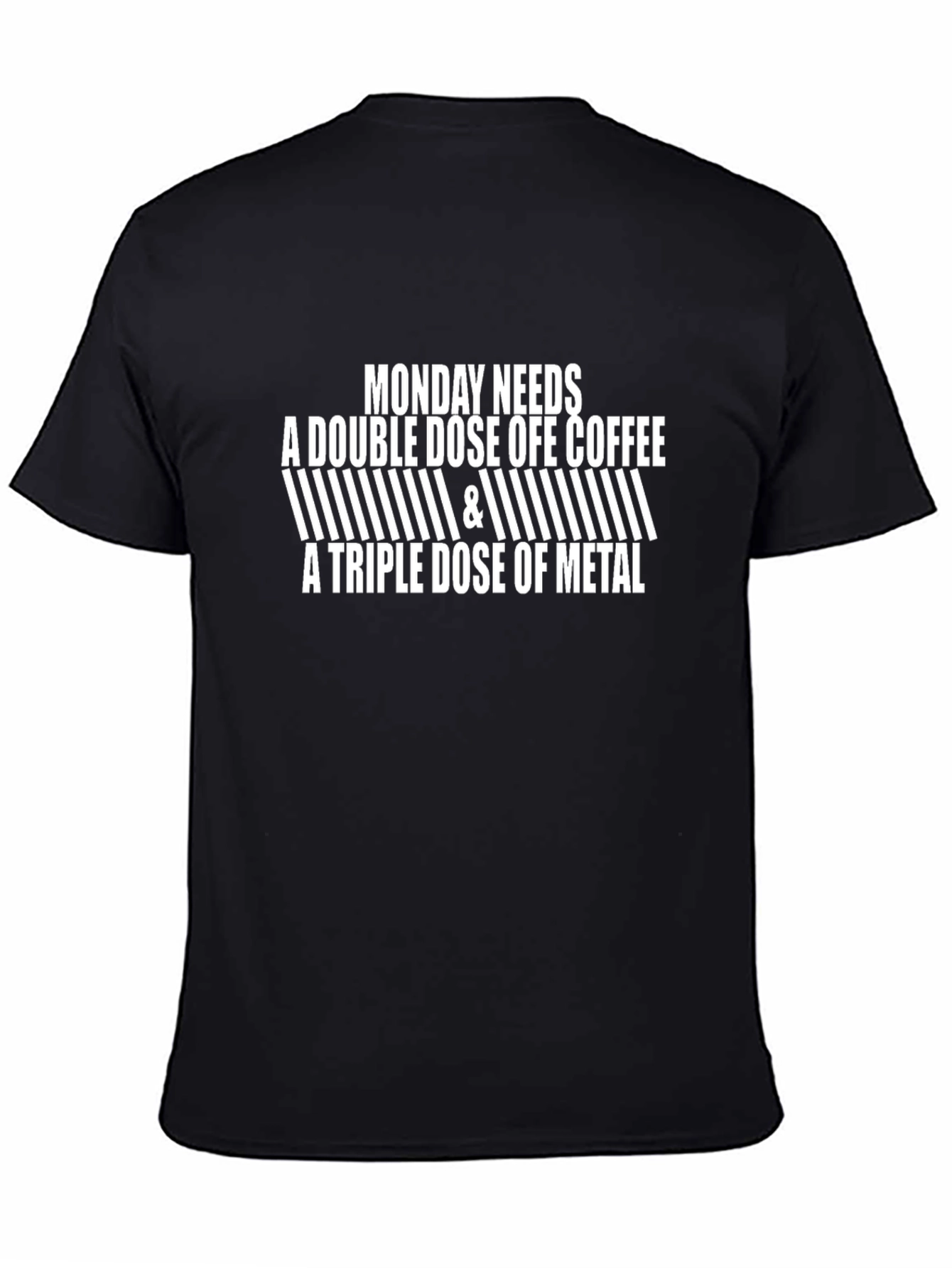 Monday Coffee & Metal T-Shirt