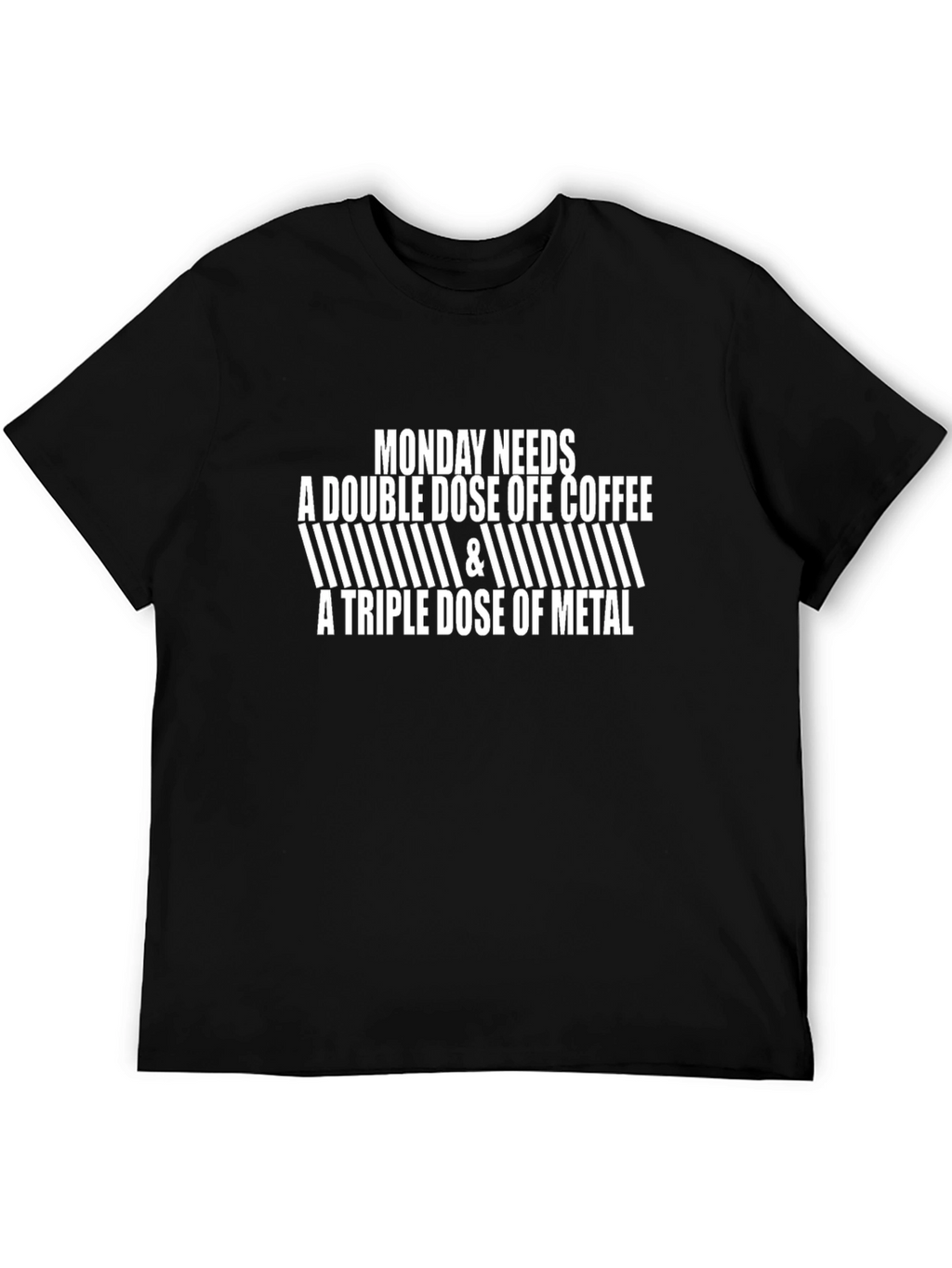 Monday Coffee & Metal T-Shirt