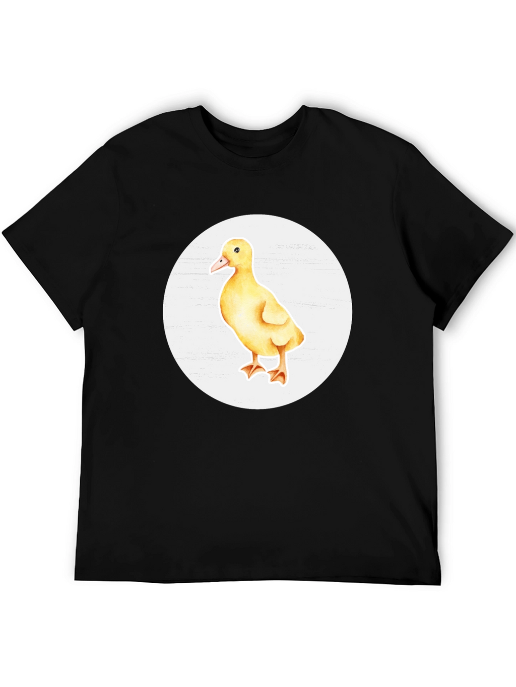 Duckling Graphic Black T-Shirt