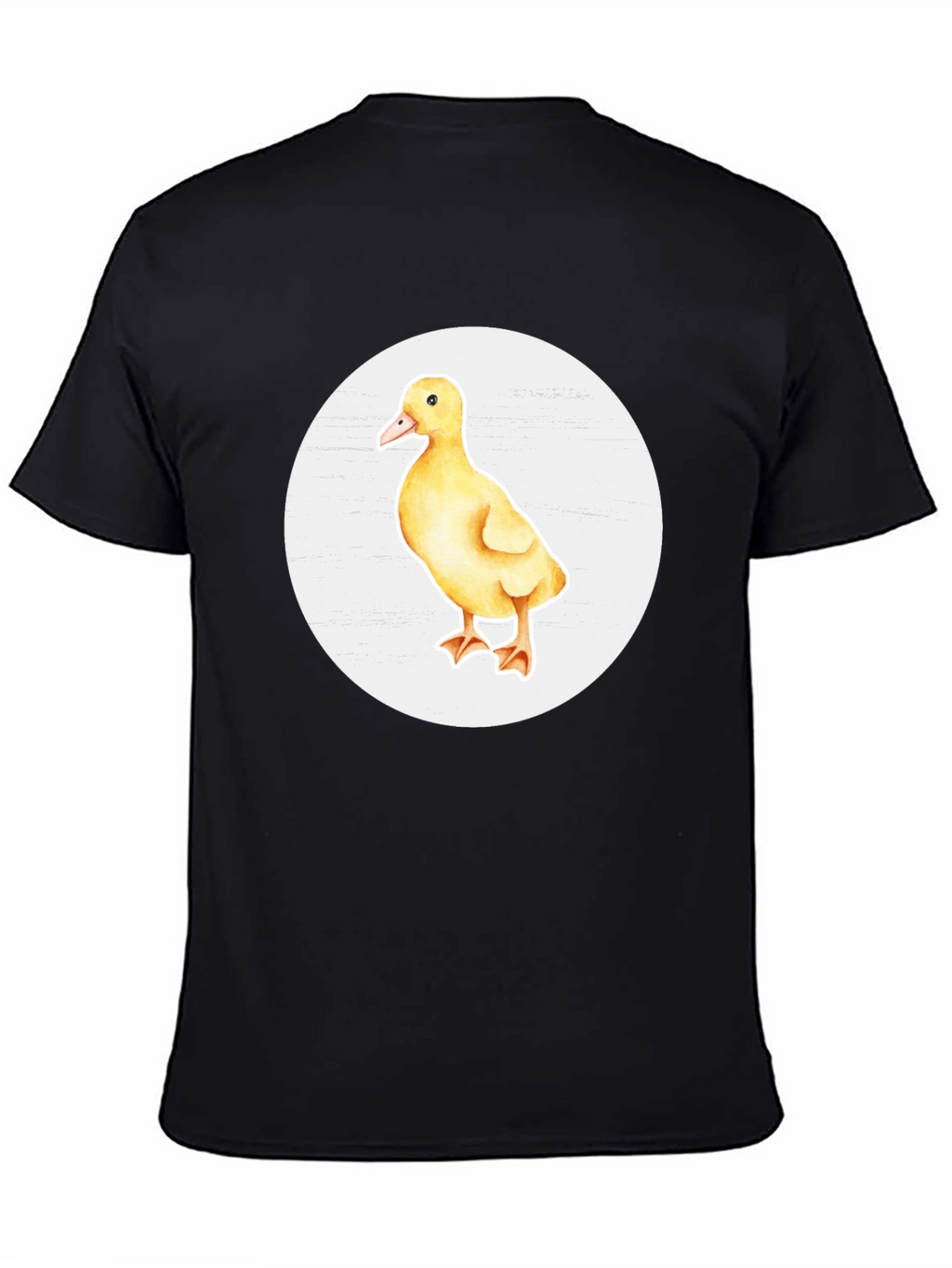 Duckling Graphic Black T-Shirt