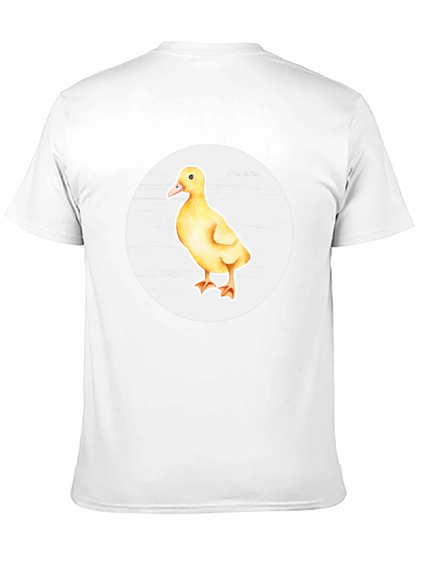 Duckling Graphic Black T-Shirt