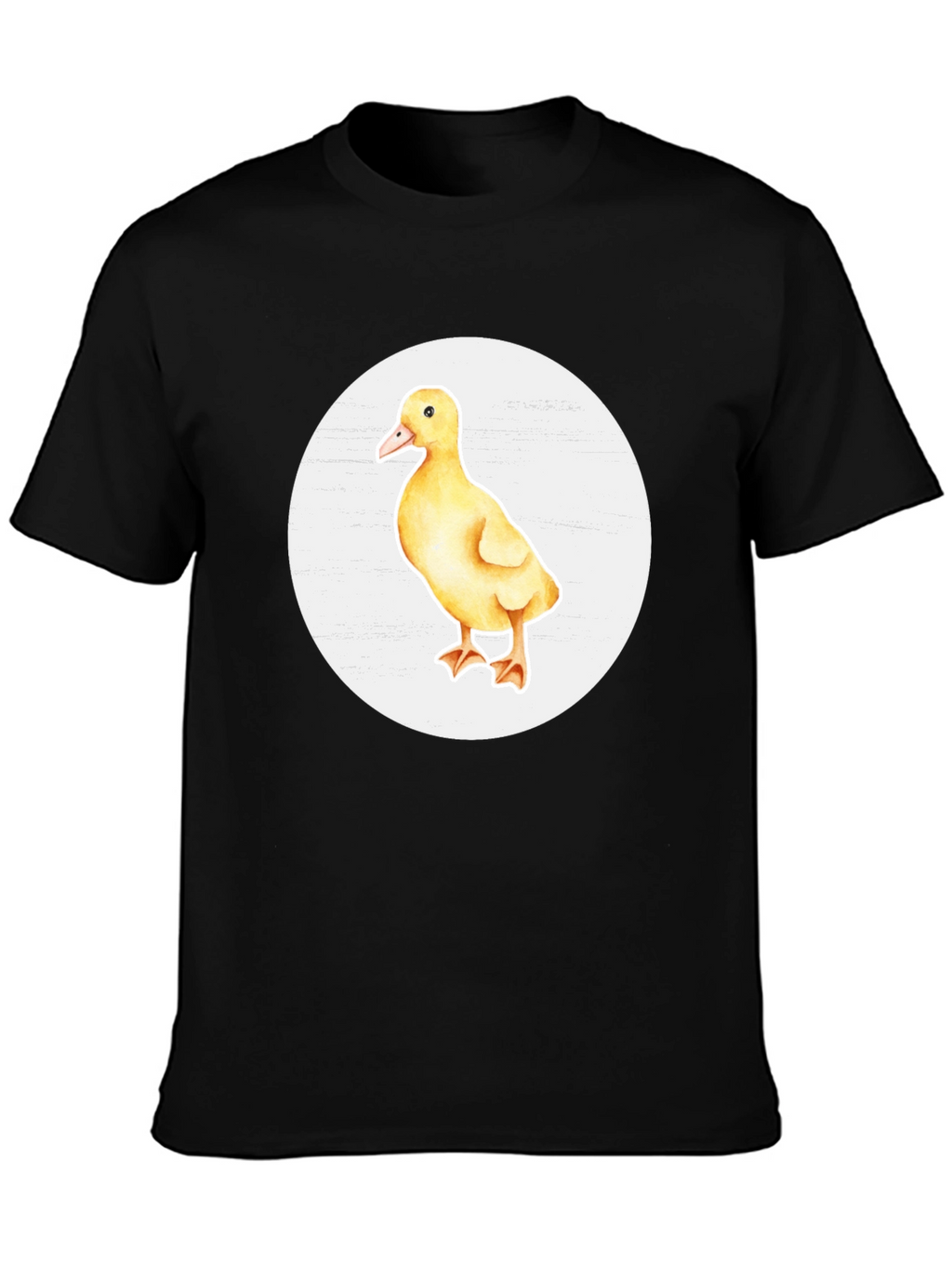 Duckling Graphic Black T-Shirt