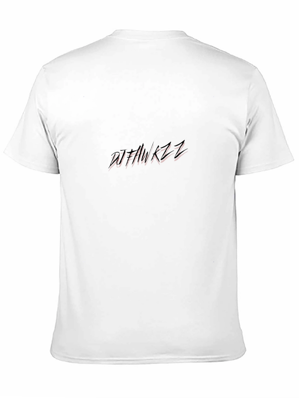 DJ HAWKZZ Graphic Tee - Black Casual T-Shirt