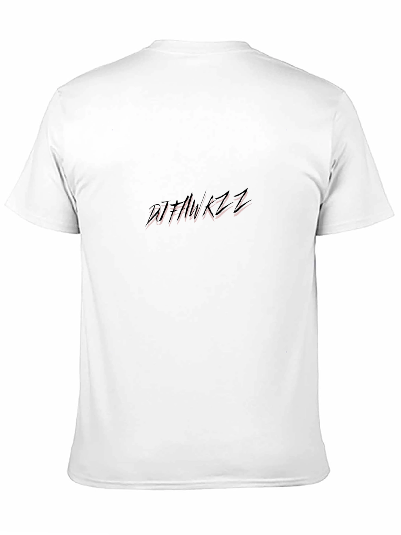 DJ HAWKZZ Graphic Tee - Black Casual T-Shirt