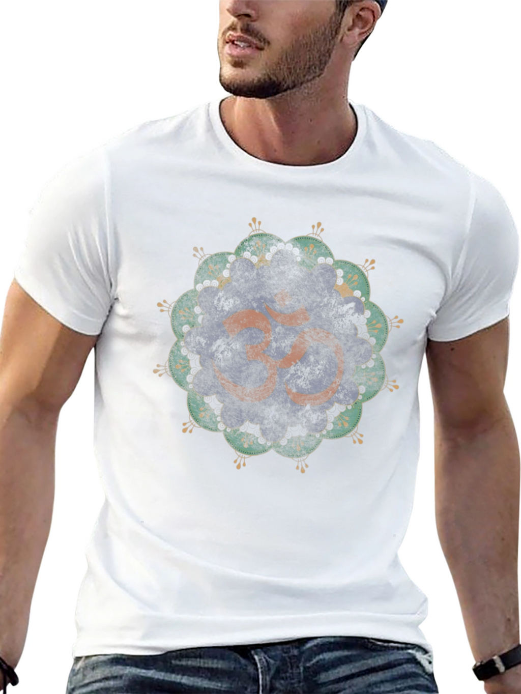 Om Mandala T-Shirt - Spiritual Design