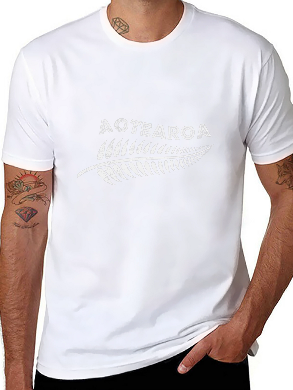 Aotearoa Fern T-Shirt | New Zealand Souvenir Tee