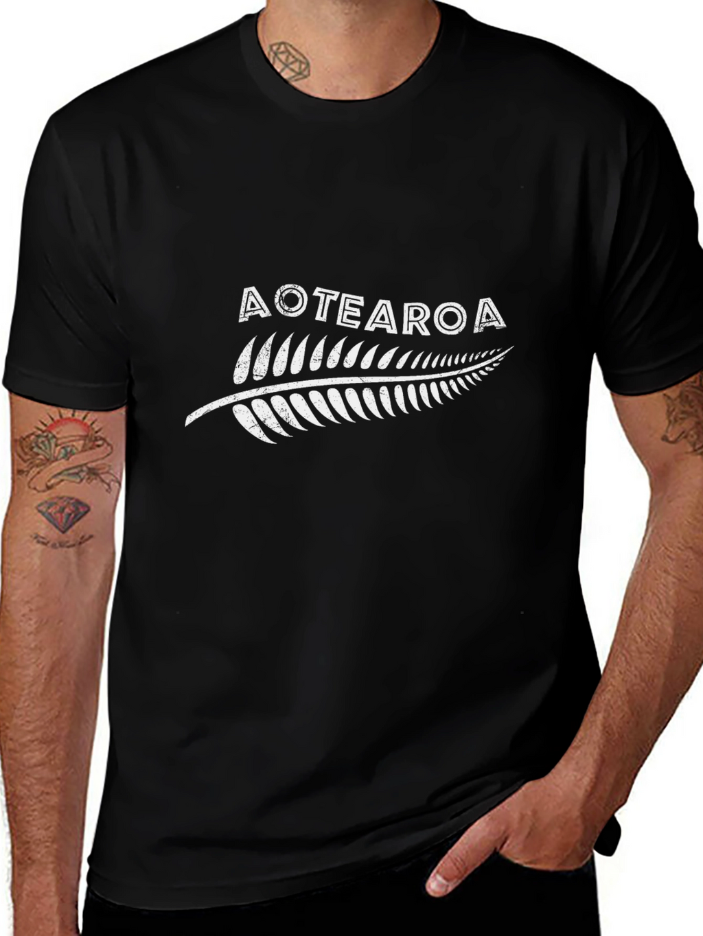 Aotearoa Fern T-Shirt | New Zealand Souvenir Tee