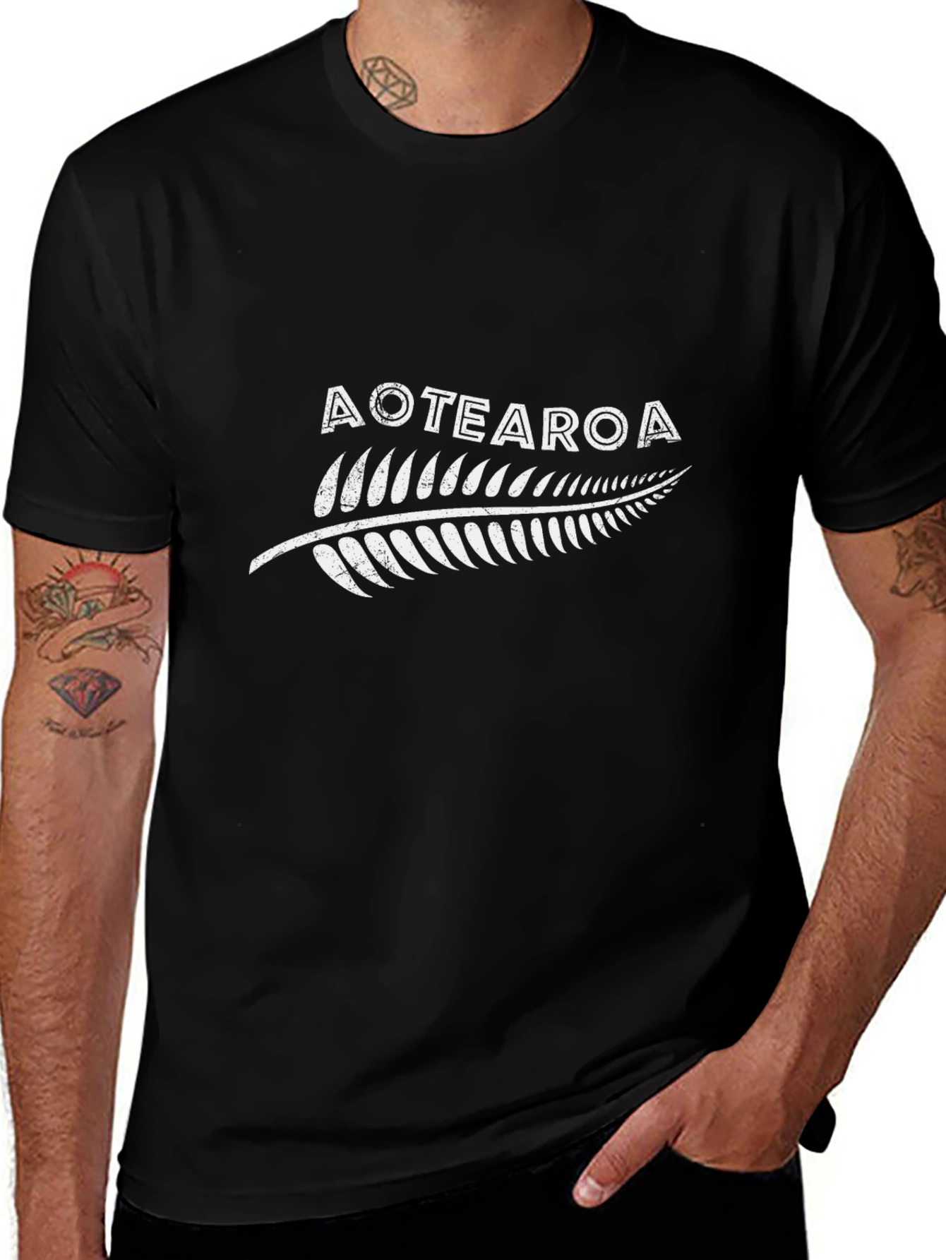 Aotearoa Fern T-Shirt | New Zealand Souvenir Tee