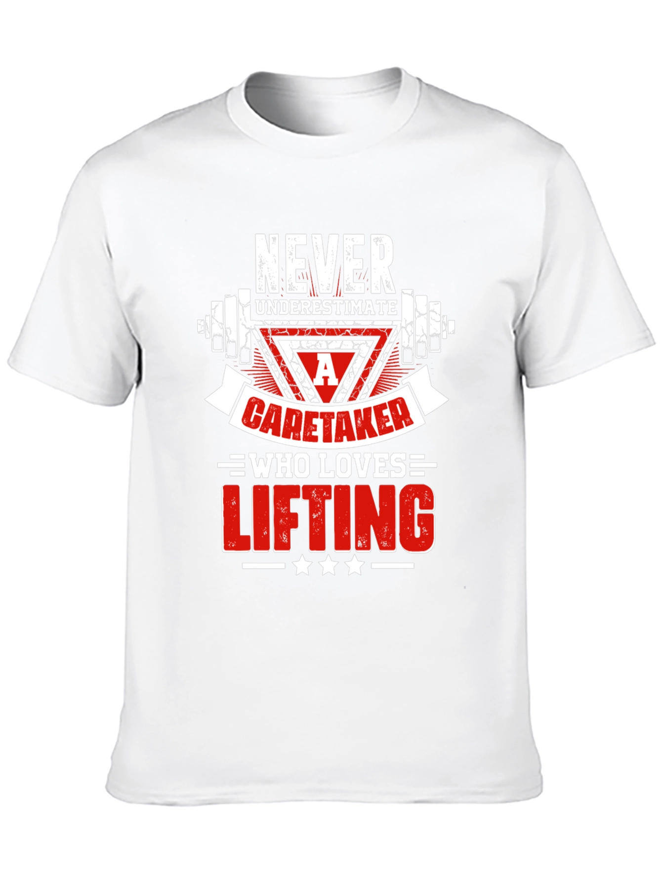 Caretaker Who Loves Lifting T-Shirt