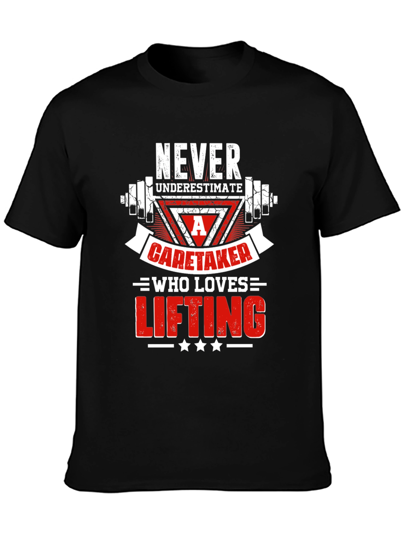 Caretaker Who Loves Lifting T-Shirt