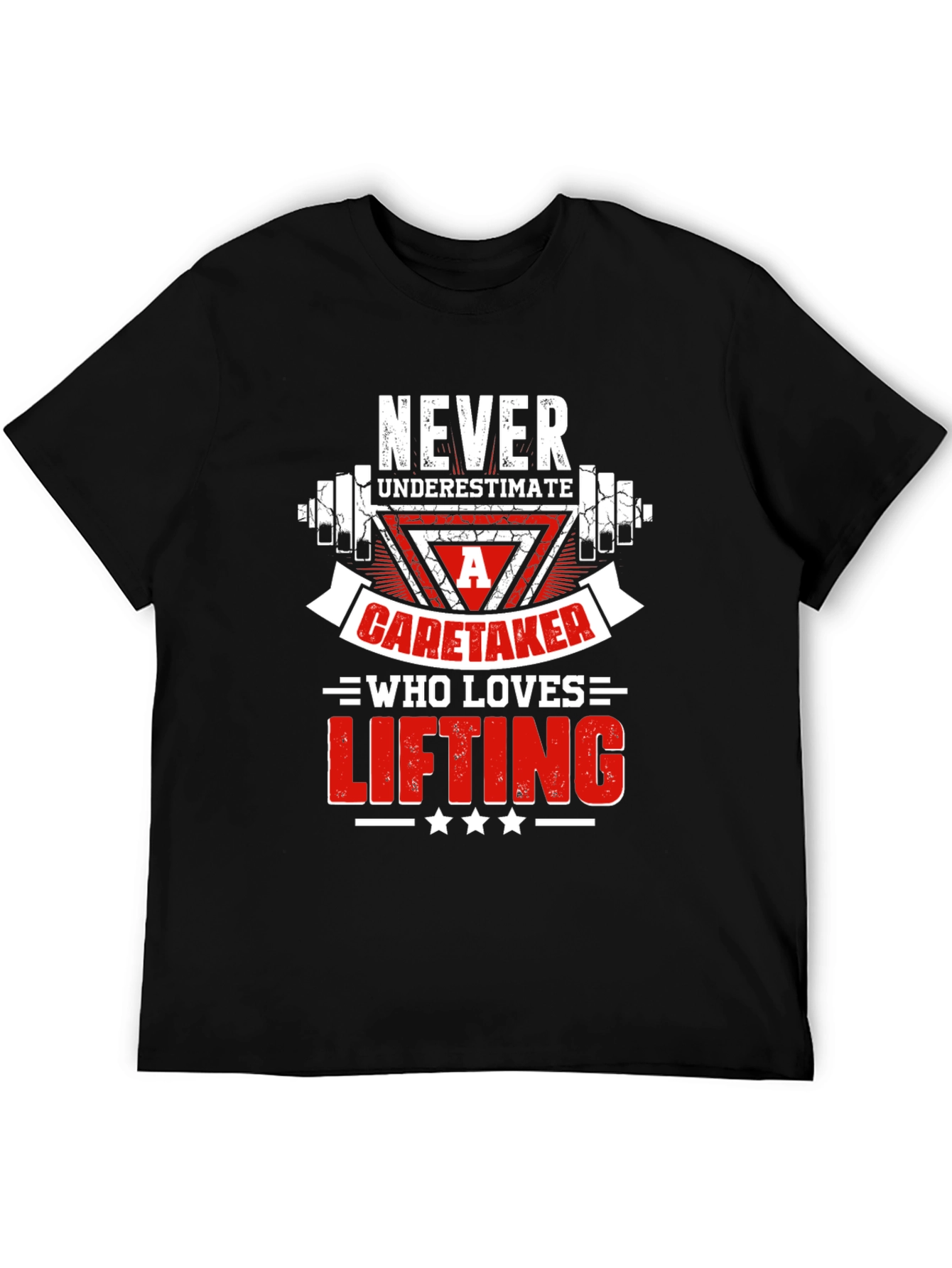 Caretaker Who Loves Lifting T-Shirt
