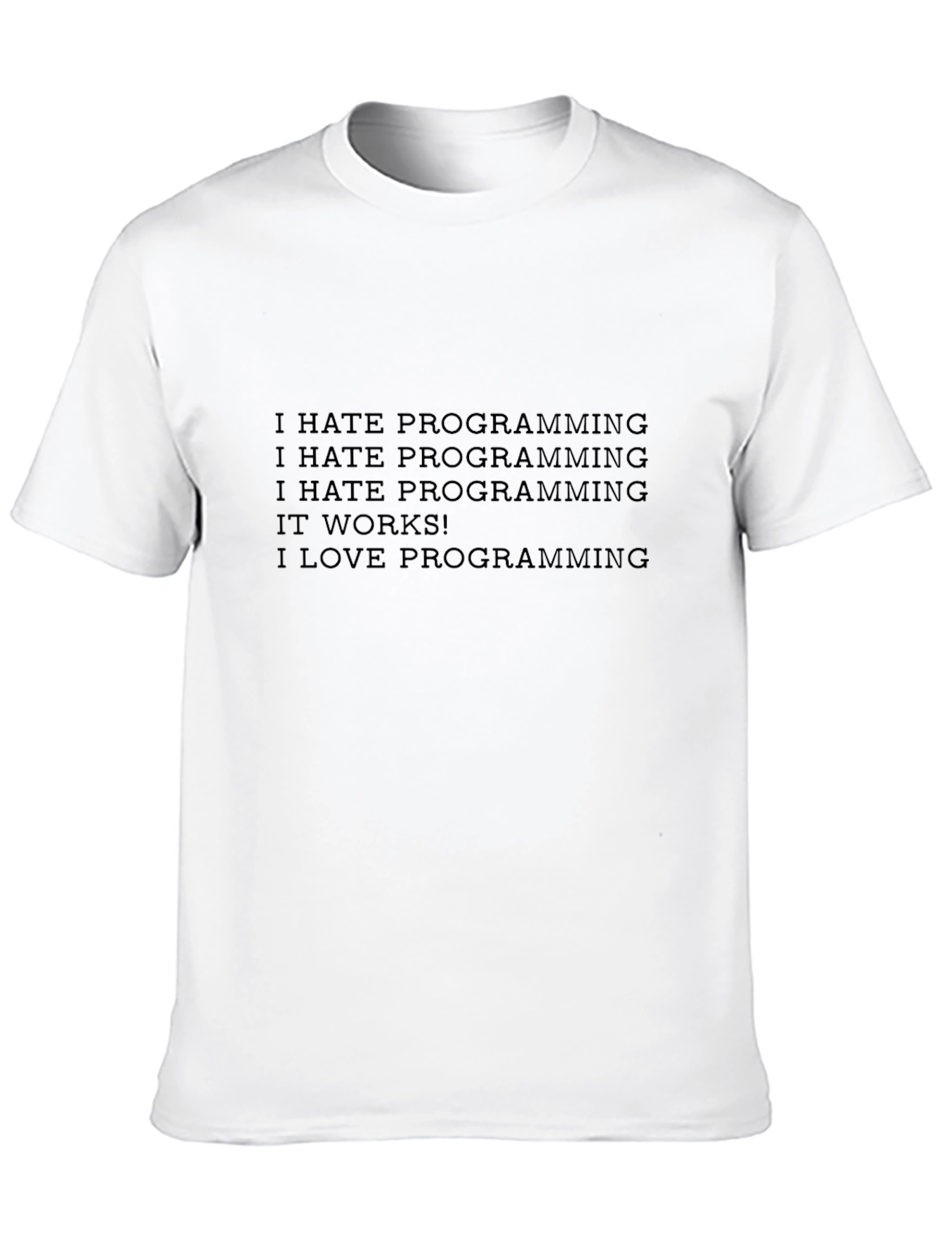 Programmer Humor T-Shirt - Love/Hate Coding