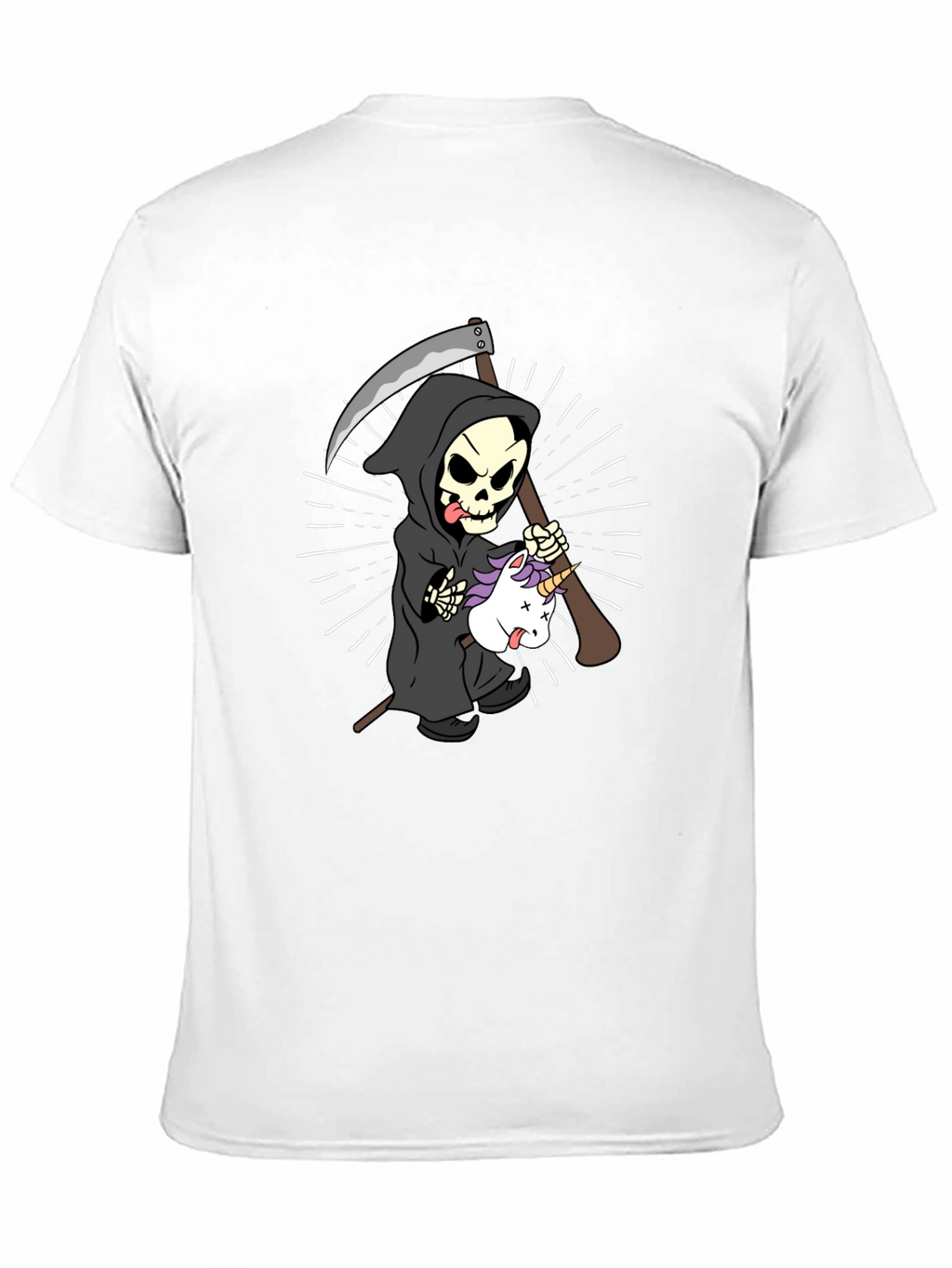 Grim Reaper Unicorn T-Shirt