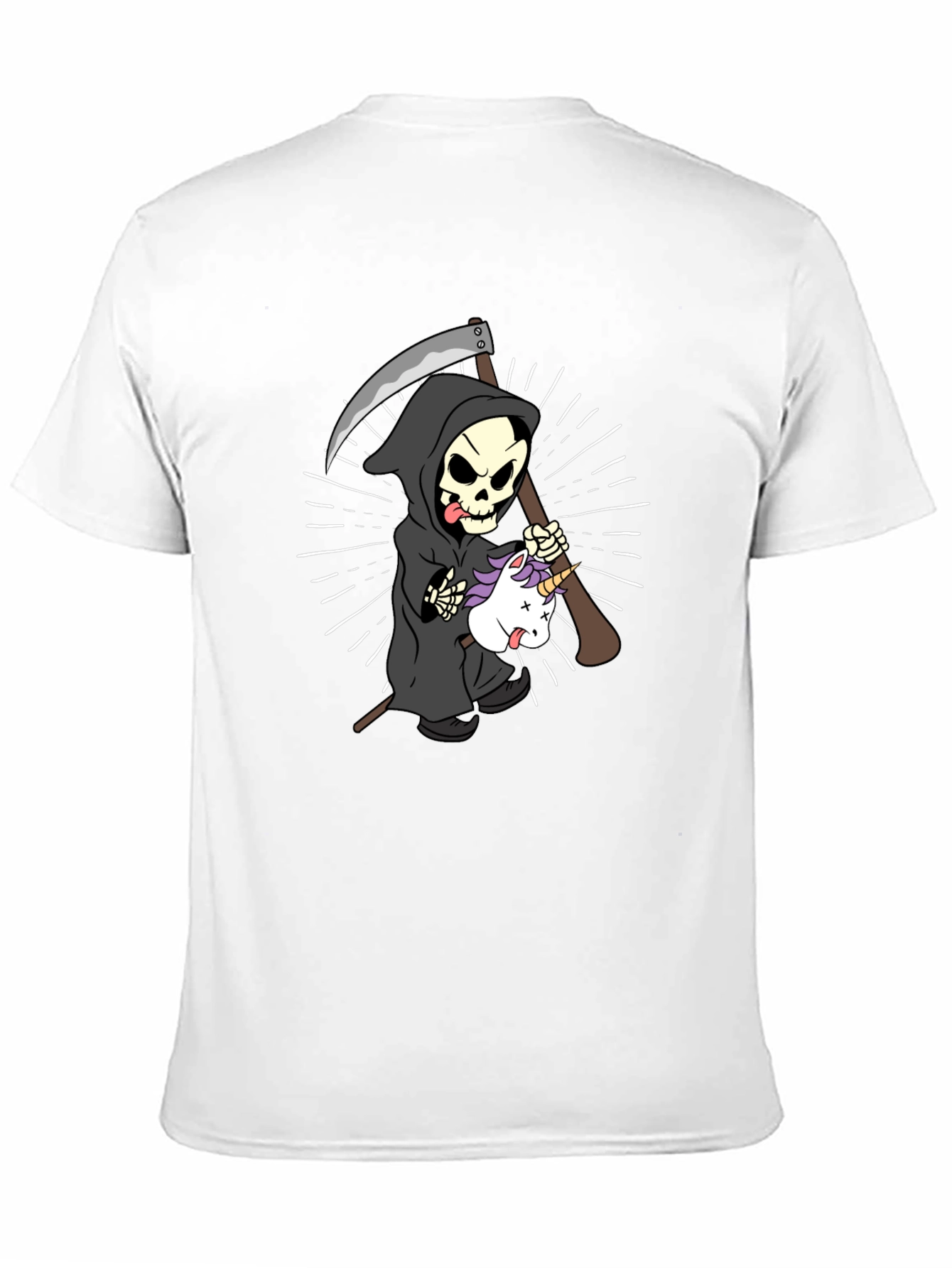 Grim Reaper Unicorn T-Shirt