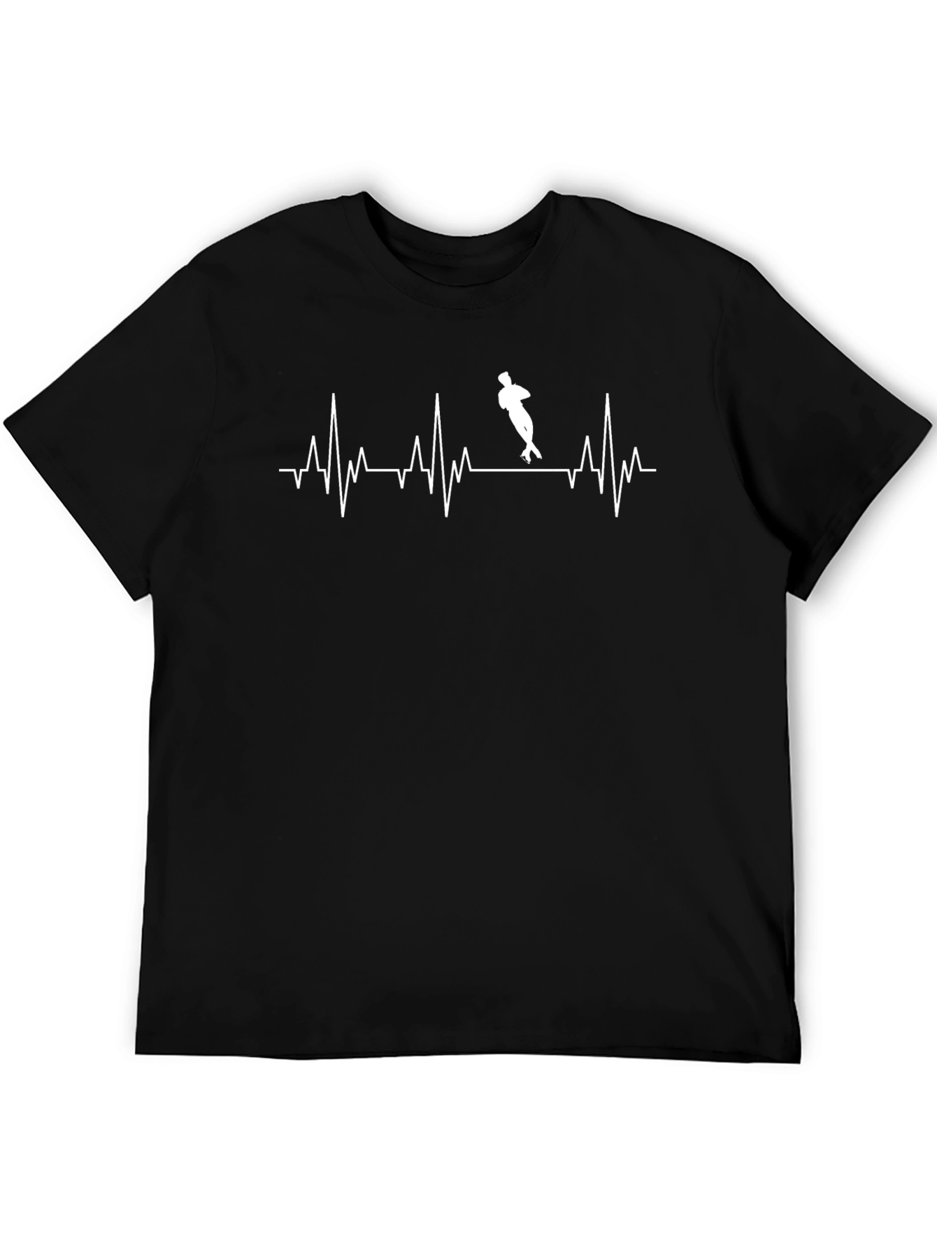 Inline Skating Heartbeat T-Shirt