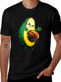 Avocado Monster Graphic T-Shirt - Unique Design