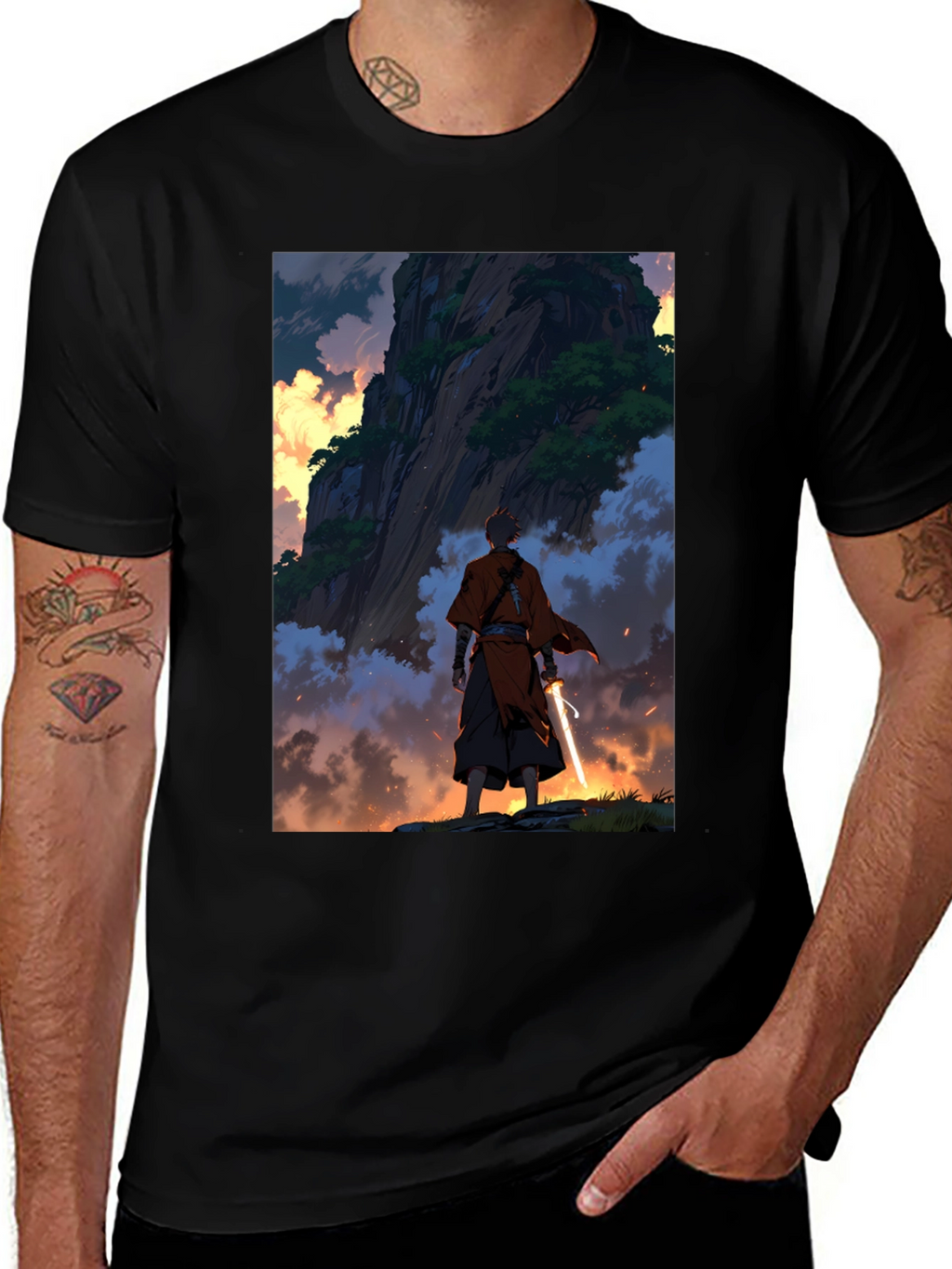 Anime Warrior T-Shirt