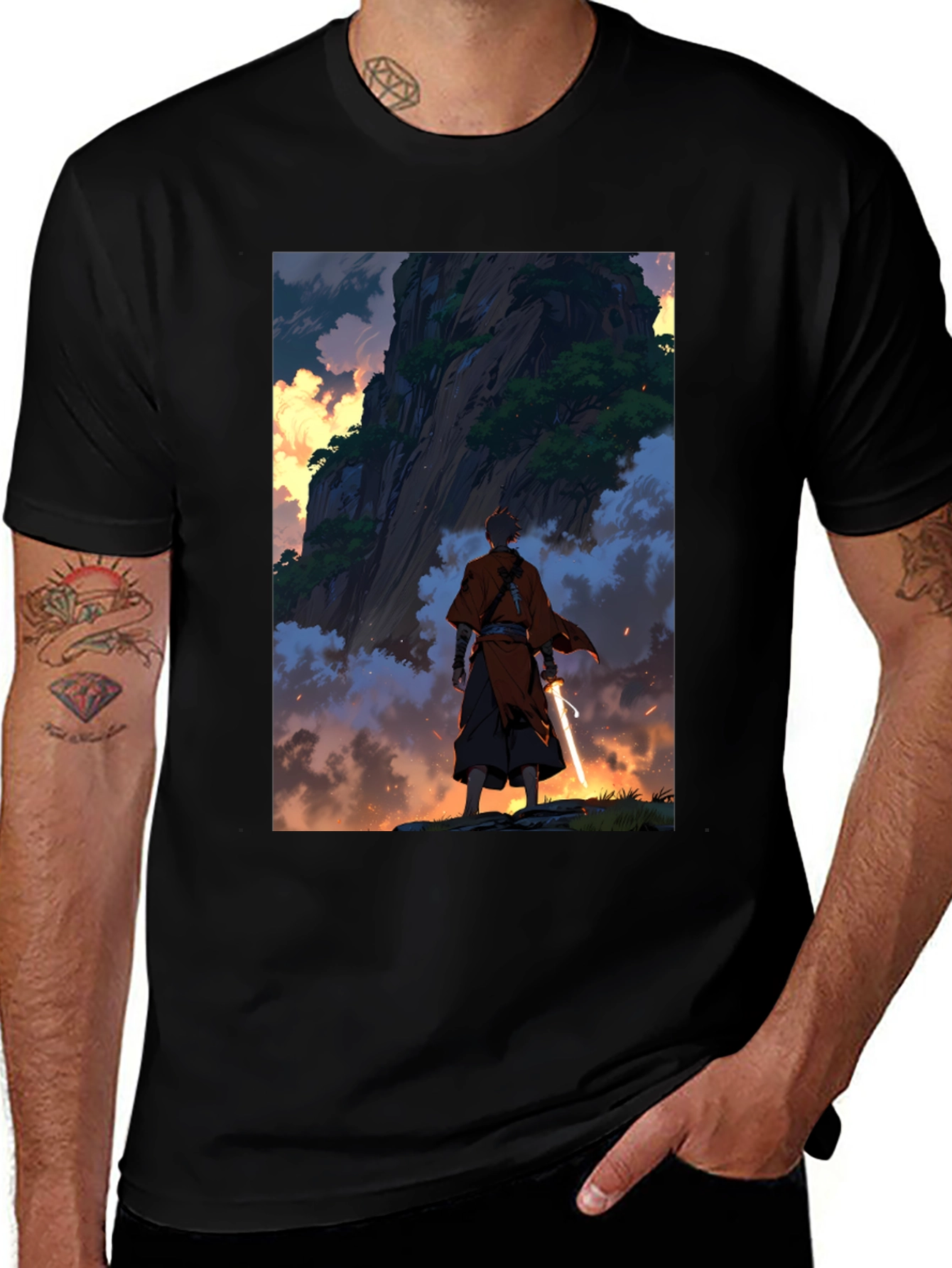 Anime Warrior T-Shirt