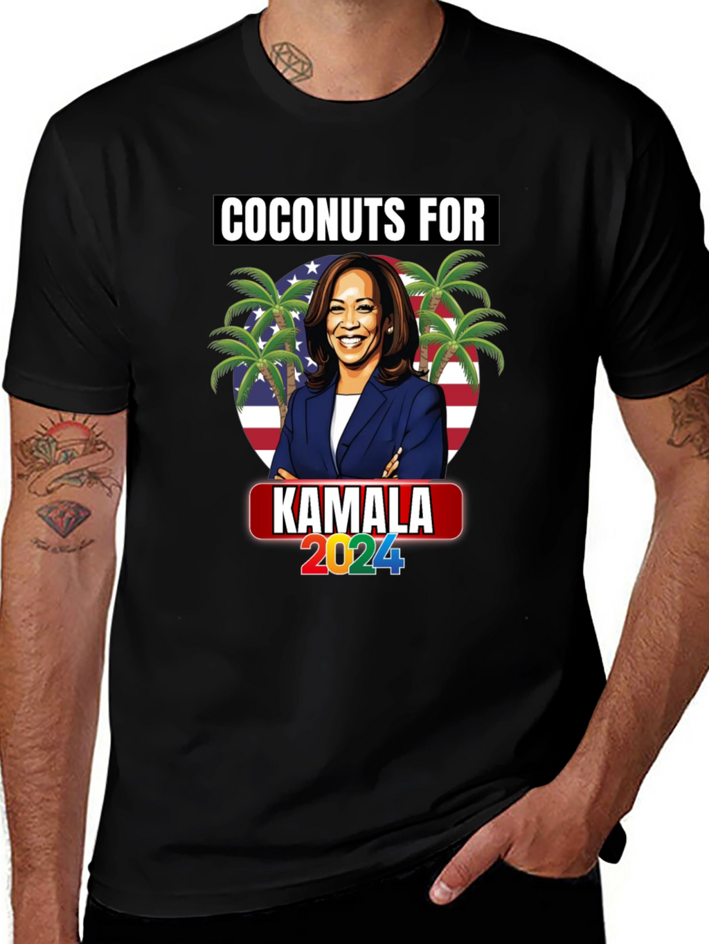 Coconuts For Kamala 2024 T-Shirt