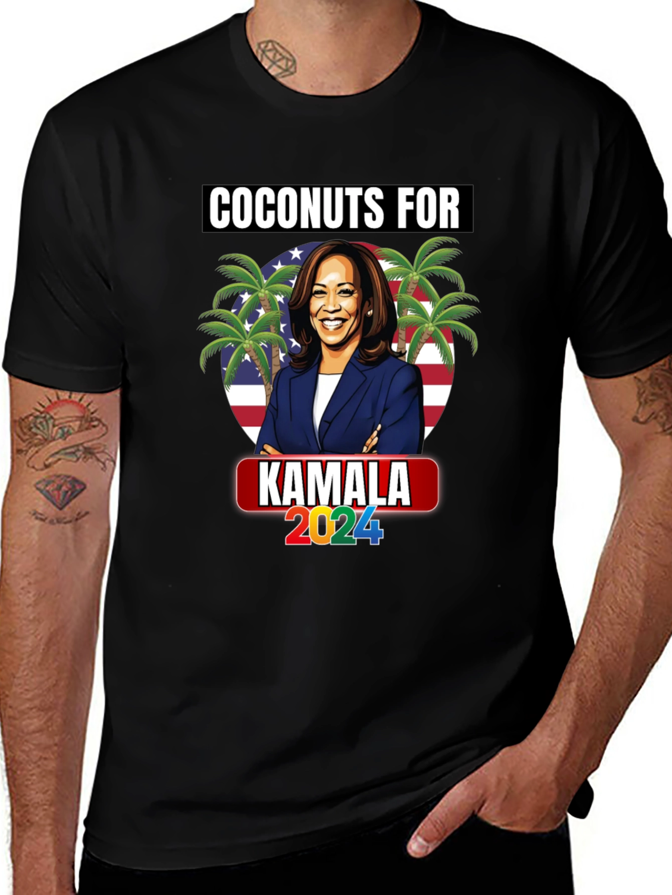 Coconuts For Kamala 2024 T-Shirt