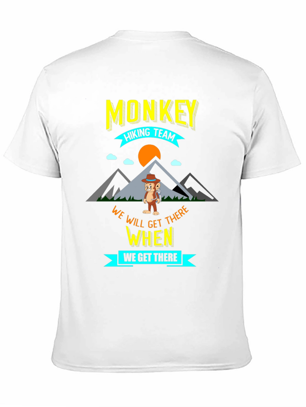 Monkey Hiking Team Adventure T-Shirt