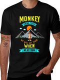 Monkey Hiking Team Adventure T-Shirt