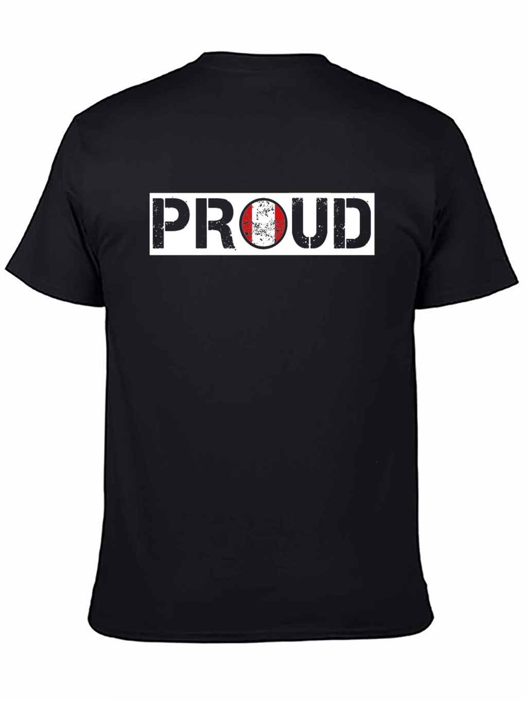 Proud Peru Flag Graphic T-Shirt