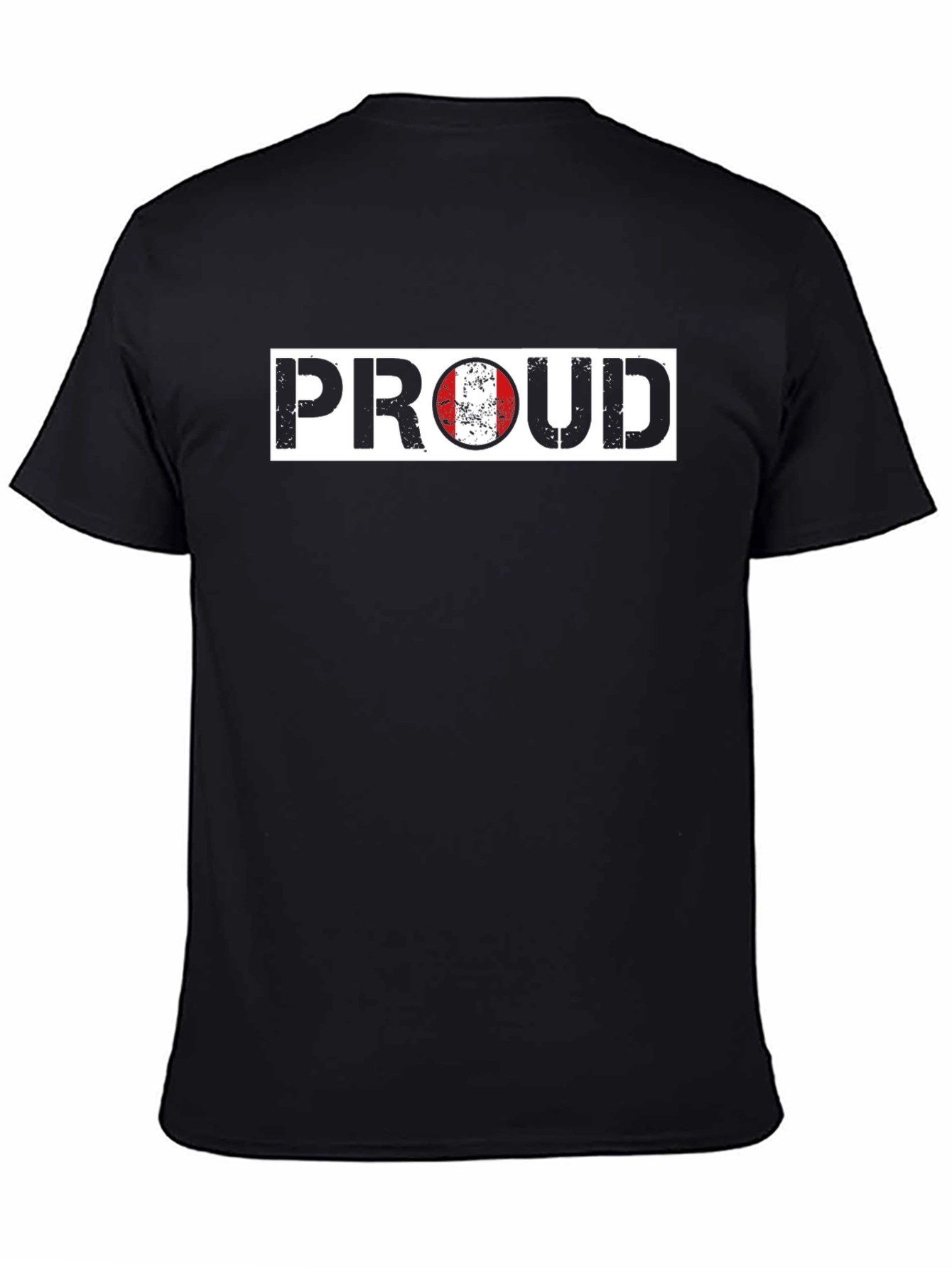 Proud Peru Flag Graphic T-Shirt