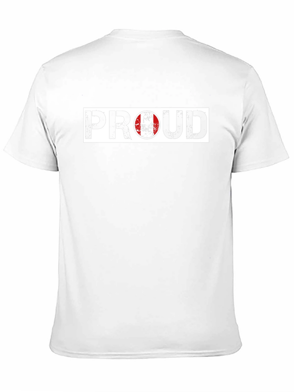 Proud Peru Flag Graphic T-Shirt