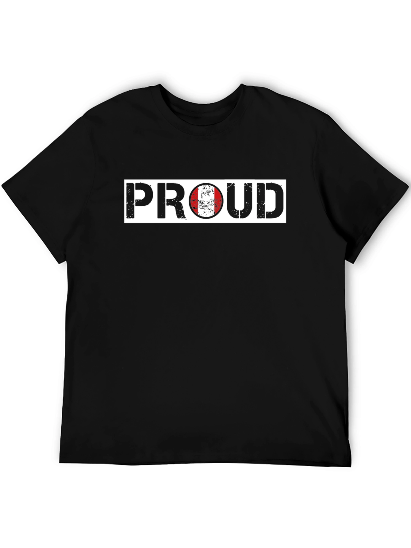 Proud Peru Flag Graphic T-Shirt