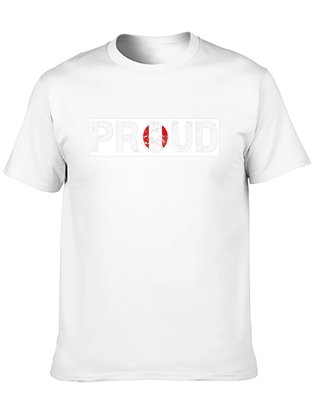 Proud Peru Flag Graphic T-Shirt