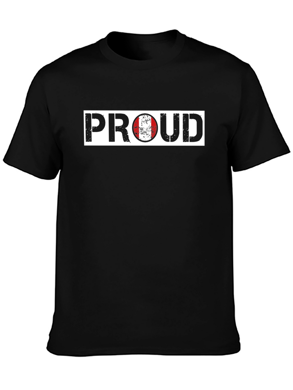 Proud Peru Flag Graphic T-Shirt