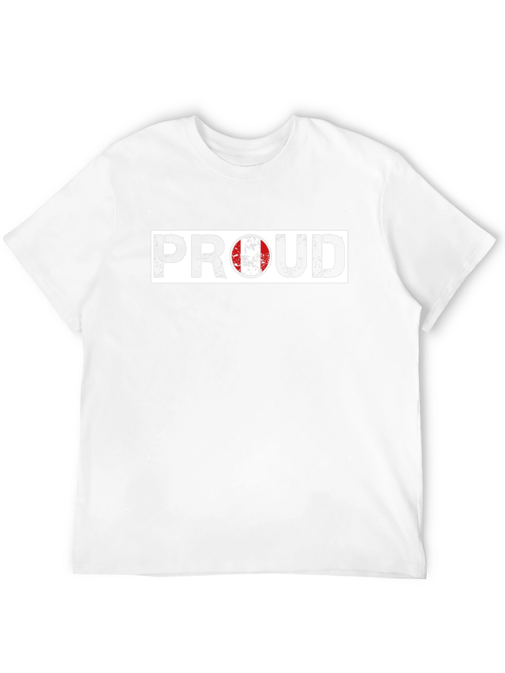 Proud Peru Flag Graphic T-Shirt
