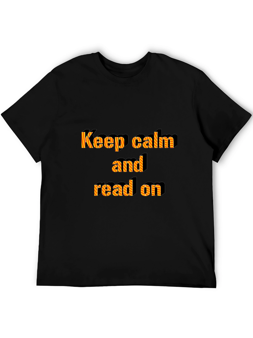 Keep Calm and Read On Graphic Tee