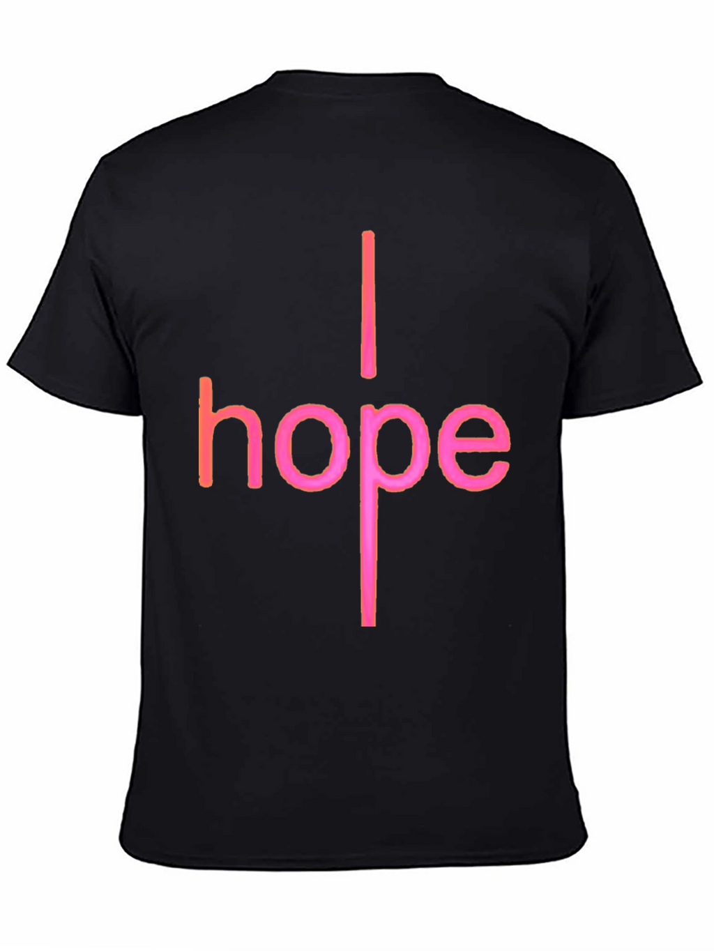 I Hope Graphic T-Shirt - Trendy Crew Neck Tee