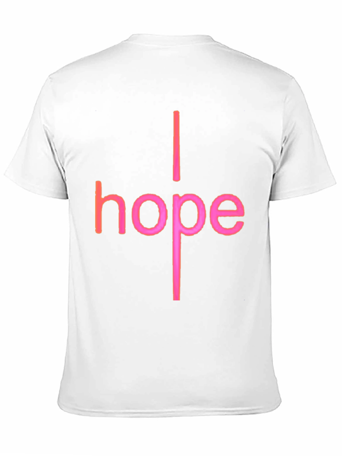 I Hope Graphic T-Shirt - Trendy Crew Neck Tee