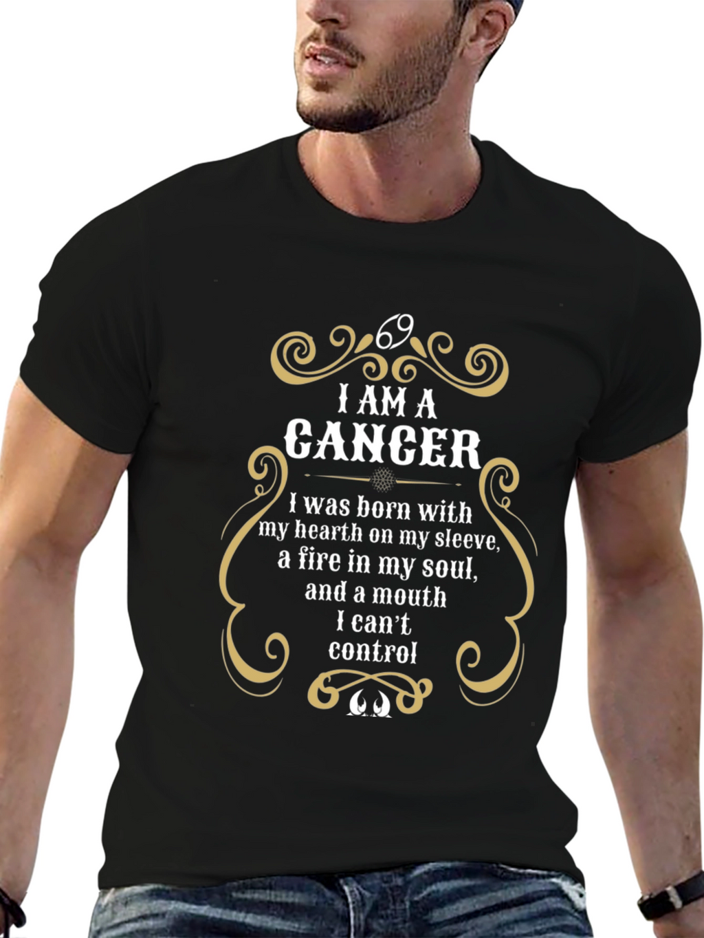 I Am A Cancer Zodiac T-Shirt