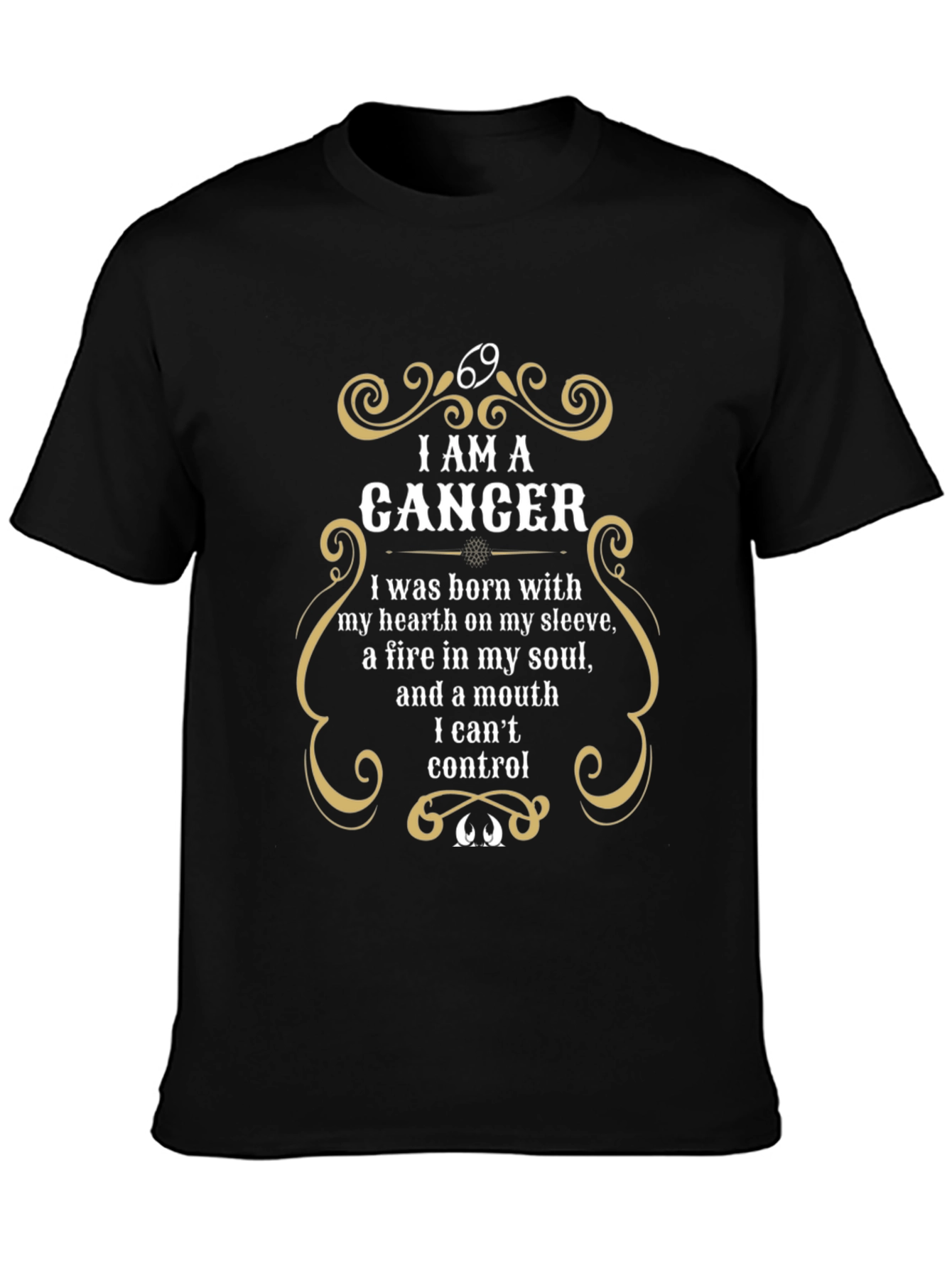 I Am A Cancer Zodiac T-Shirt