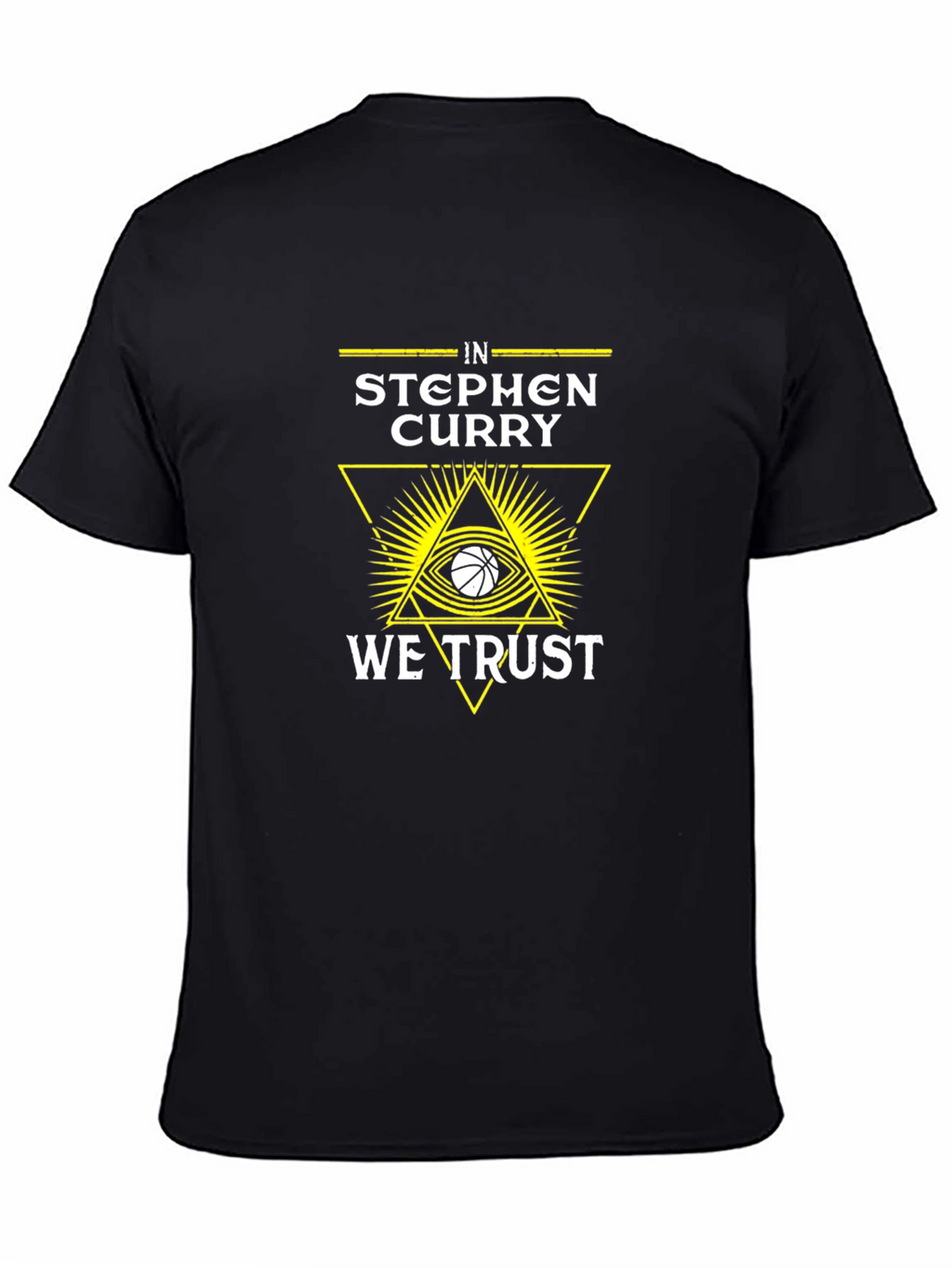 In Stephen Curry We Trust Black T-Shirt