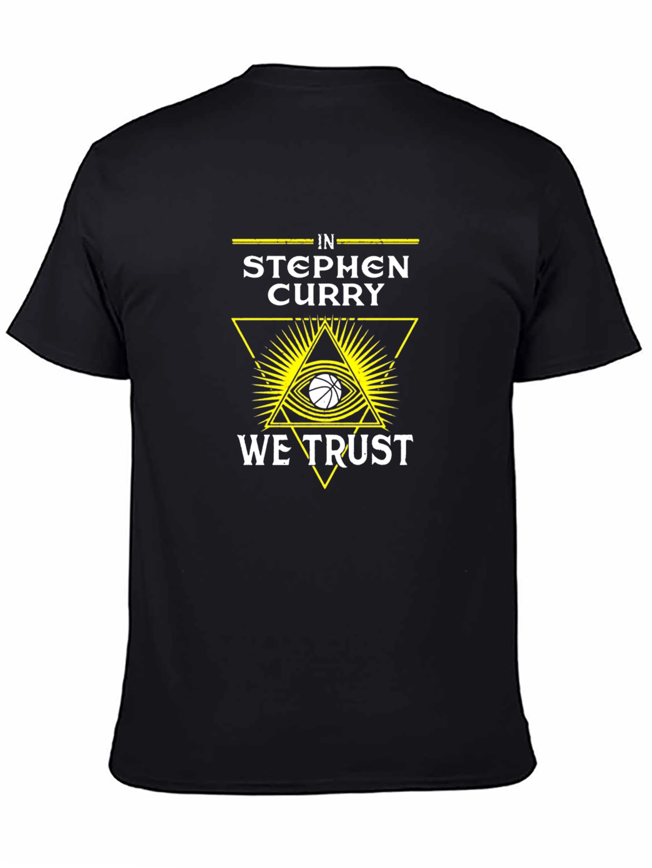 In Stephen Curry We Trust Black T-Shirt