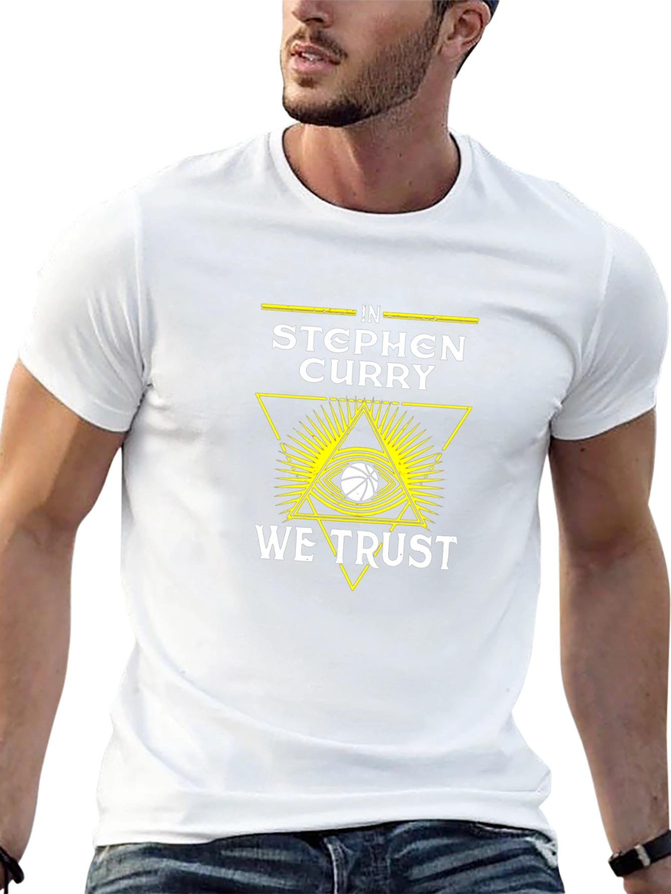 In Stephen Curry We Trust Black T-Shirt